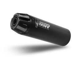 K.060.SH1BGN - Full exhaust system Mivv HR-1 Black KAWASAKI VULCAN S (17-23)