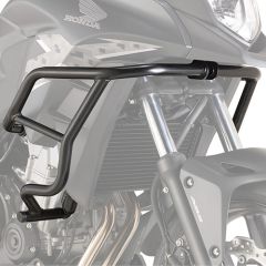 KN1121 - Tubular engine guard Kappa Black HONDA CB 500 X (13-18)