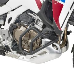 KN1178 - Rohrförmiger motorschutz Kappa Schwarz HONDA CRF1100L Africa Twin