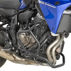 KN2130 - Tubular engine guard Kappa Black YAMAHA MT-07 (18-20)