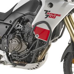 KN2145 - Tubular engine guard Kappa Black YAMAHA Ténéré 700 (19-20)