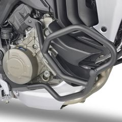 KN7413 - Protège moteur tubulaire Kappa Noir DUCATI Multistrada V4 V4 S (21-23)