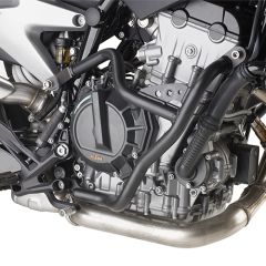 KN7708 - Protège moteur tubulaire Kappa Noir KTM 890 Duke R (21-23)