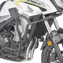 KNH1171 - Tubular engine guard Kappa Black HONDA CB 500 X (19-23)