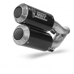 KT.022.LM3C - Exhaust Mufflers MIVV MK3 Carbon KTM 1290 SUPERDUKE (14-19)