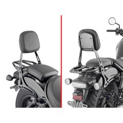 KTS1194B - Beifahrer-rückenlehne Kappa mit Gepäckträger HONDA CMX 1100 Rebel