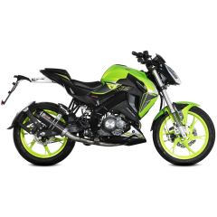 KW.001.LXBC - Full exhaust system Mivv GP Black KEEWAY RKF 125 (21-24)