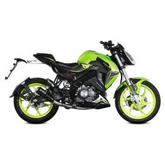 KW.001.SC4B - Full Exhaust MIVV X-M1 Black SS KEEWAY RKF 125 (21-22)