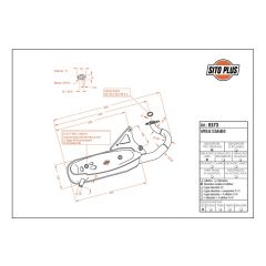 0573 - Muffler Leovince Sito 2-STROKE Aprilia Scarabeo 50
