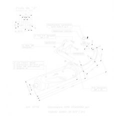 0716 - Muffler Leovince Sito 2-STROKE Yamaha AEROX 50 KAT