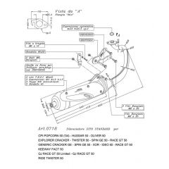 0718 - Muffler Leovince Sito 2-STROKE CPI HUSSAR 50 OLIVER 50 POPCORN 50