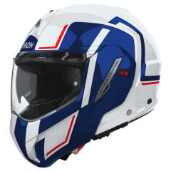 Casque Modulable Airoh MATHISSE II GENIUS Blue/Red Gloss