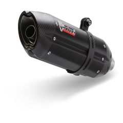 MM.001.L9 - Exhaust Muffler MIVV SUONO Euro5 Black SS MOTO MORINI X-CAPE (21-22)
