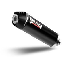 MM.002.LZC - Exhaust muffler Mivv OVAL Black MOTO MORINI SEIEMMEZZO STR (22-24)