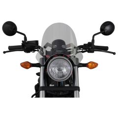 Bulle MRA NSP - Sport Naked Bikes noir (non transparent) HONDA Rebel 500 (CMX)
