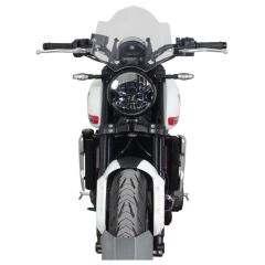 Cúpula MRA NSPM - Sport Naked Bikes Maxi negro no transparente TRIUMPH Trident 6