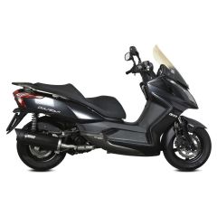 MV.KY.0003.LV - Escape Completo MIVV MOVER Inox Negro KYMCO DOWNTOWN 300 (09-17)