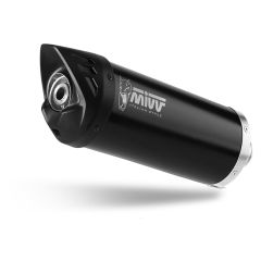 MV.PG.0005.LV - Exhaust Muffler MIVV MOVER Black SS PIAGGIO BEVERLY 400 (21-22)