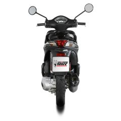 MV.PG.0009.LV - Full Exhaust MIVV MOVER Black PIAGGIO LIBERTY 125 (19-23)