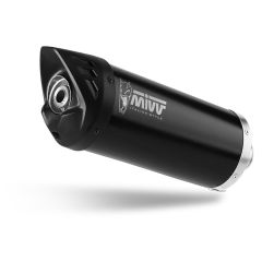 MV.YA.0002.LV - Exhaust Muffler MIVV MOVER Black SS YAMAHA X-MAX 125 (17-20)