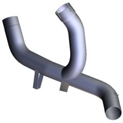 D.037.C2 - Exhaust Mid Pipe Mivv - Decatalysedre DUCATI MULTISTRADA 950 (17-)