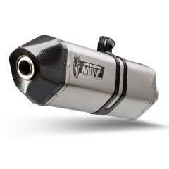 H.058.LRX - Exhaust Muffler Mivv SPEED EDGE S. Steel HONDA CROSSRUNNER (2015 >)