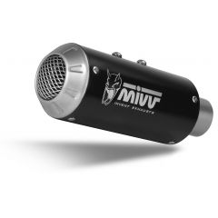 K.044.SM3B - Full Exhaust Mivv MK3 BLACK KAWASAKI NINJA 650 / Z650 (17-)