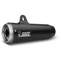 M.011.SGB - Exhaust Mufflers Mivv GHIBLI Stainless Steel MOTO GUZZI V9 BOBBER