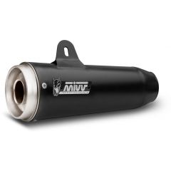 M.012.LGB - Exhaust Mufflers Mivv GHIBLI Ceramic Black MOTO GUZZI V7 III (17>)