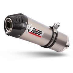 S.049.LNC - Exhaust Muffler Mivv OVAL Titanium SUZUKI DL V-STROM 650 (17-)