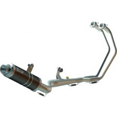 X.YA.0008.SXB - Full Exhaust Mivv POWER STEEL GP STEEL BLACK YAMAHA YZF R25/R3