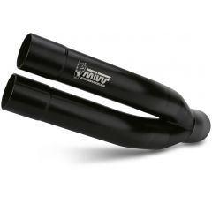 Y.055.LDGB - Exhaust Muffler Mivv DOUBLE GUN BLACK YAMAHA MT-03 (16>)