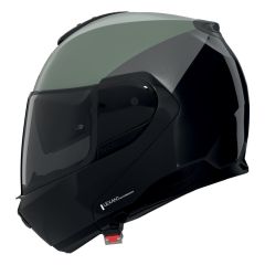 Klapphelm Nolan N100-6 VERNICIATURA SPECIALE 356 Verde grigio / Nero / Antracite
