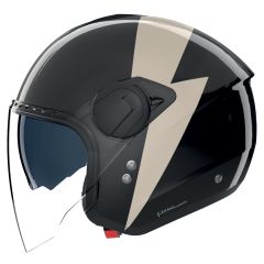 Jet Helmet Nolan N20-2 VISOR IMPETO 344 Nero / Avorio