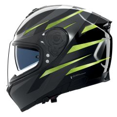 Integralhelm Nolan N80-8 FERVO 354 Nero / Antracite / Verde impulso cromato