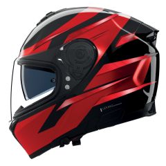 Full-Face Helmet Nolan N80-8 FERVO 355 Nero / Rosso cromato