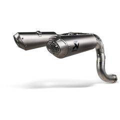 S-D10SO8-HCHNT - Terminale Scarico Akrapovic Titanio Ducati Panigale V2 (25-26)