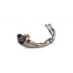 S-K6R12-HEGEHT - Echappement Akrapovic Titane/Inox Kawasaki Ninja 650 (17-20)