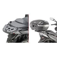 SR6112 - Givi Topcase Träger für MONOKEY / MONOLOCK Kymco Xciting S400i (2018)