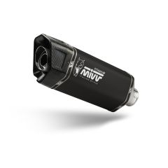 T.025.LR1TB - Exhaust Muffler MIVV SR-1 Black TRIUMPH SPEED TRIPLE 1200 (21-23)