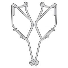 TMT2126 - Givi Supports pour MT501 (Ligne Metro-T) Yamaha XSR700 (16)