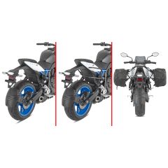 TR3126 - Cadres Givi REMOVE-X pour sacoches latérales souples SUZUKI GSX-8S (23)