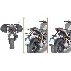 TR6420 - Cadres Givi REMOVE-X sacoches latérales souples Triumph Speed Triple