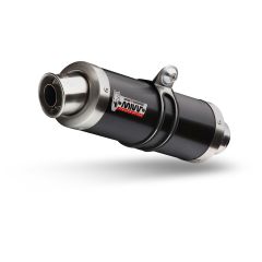 UK.016.LXB - Exhaust Mufflers MIVV GP Black KAWASAKI ZX-10 R (06-07)