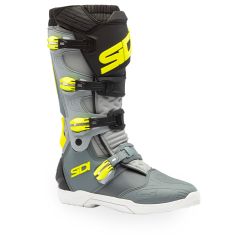 Motorcycle Boots Off-Road Man Sidi X POWER SC Grey Fluo Yellow