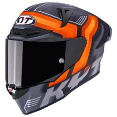 Full-Face Helmet KYT R1R Carbon Accelerator Matt Orange