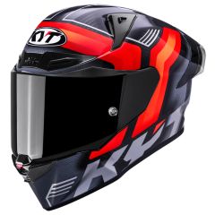 Full-Face Helmet KYT R1R Carbon Accelerator Red