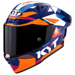 Full-Face Helmet KYT R1R Diamond Blue/Orange