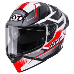 Full-Face Helmet KYT R2R Parsec White/Red