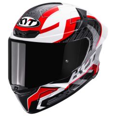 Full-Face Helmet KYT TT-REVO Speeding White/Red